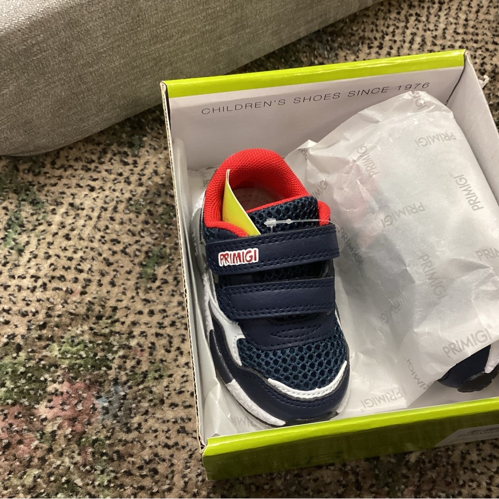 Primigi Kids Sneakers in Navy and Red
